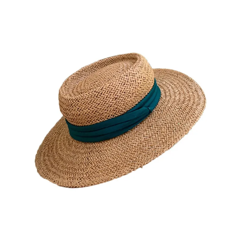 Yi Bu Kang Raffia Top Hats Unisex-6