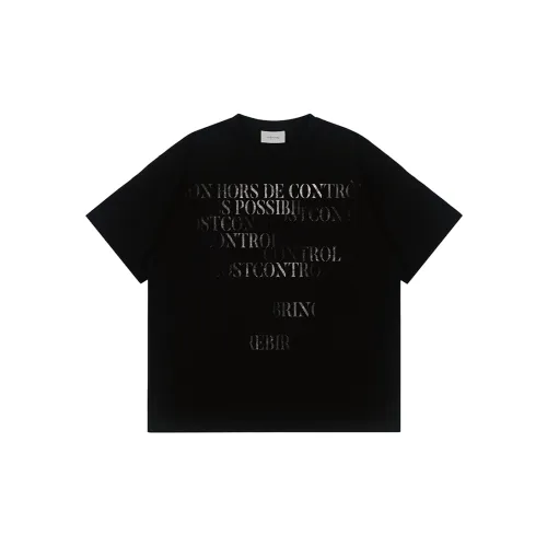 LOSTCTRL T-Shirts Unisex Black