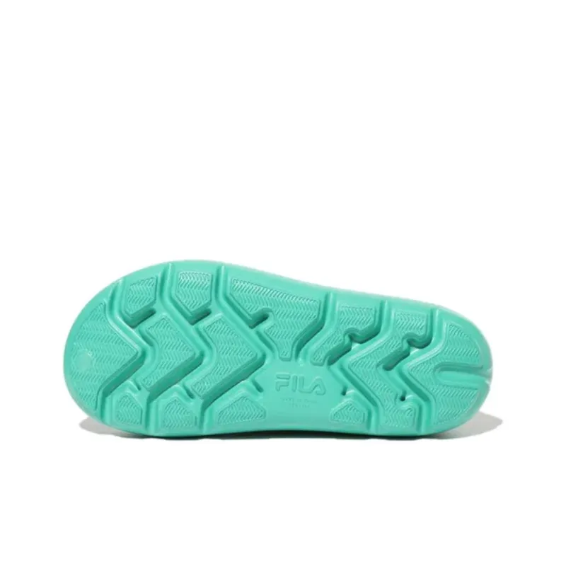 FILA DRIFTER EVA Slip Resistant Quick Dry Flip Flops Unisex Green-5
