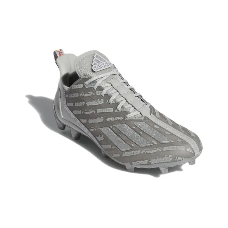 Adidas Adizero Cleats 'Grey Silver Metallic'-2