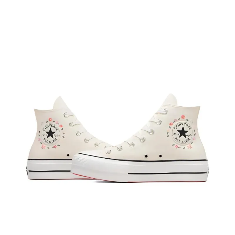 Converse Women's Chuck Taylor All Star Lift Platform High 'Little Flowers' Women's-4