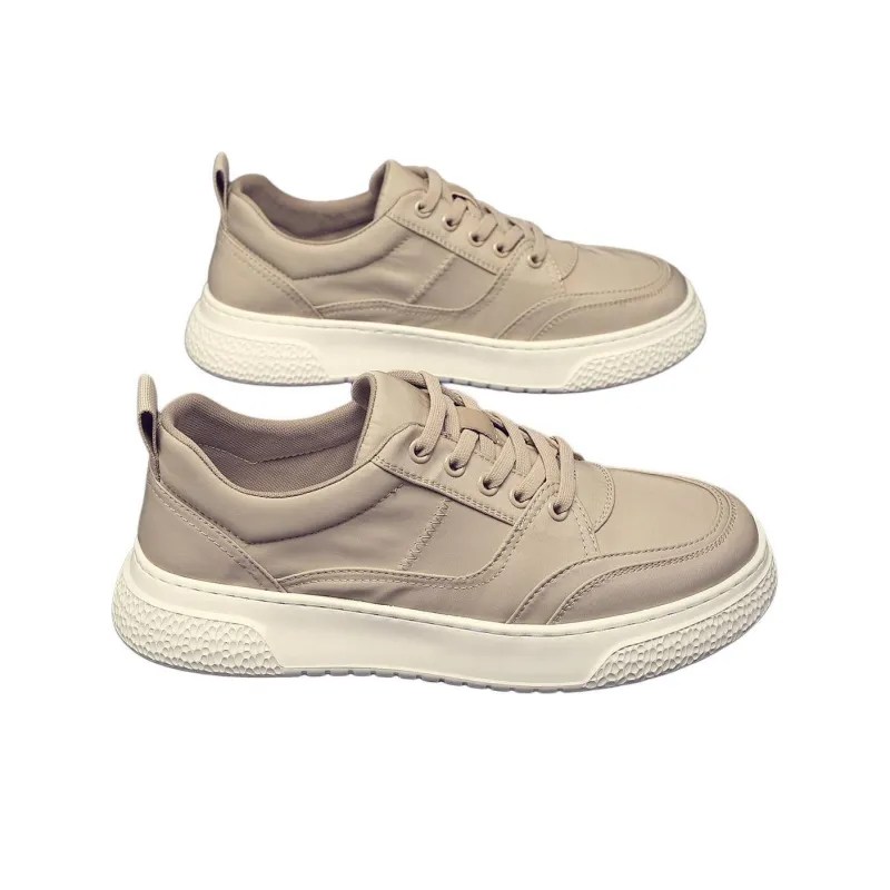 JANE HARLOW Low-Top Skateboard Shoes Men's Apricot-2
