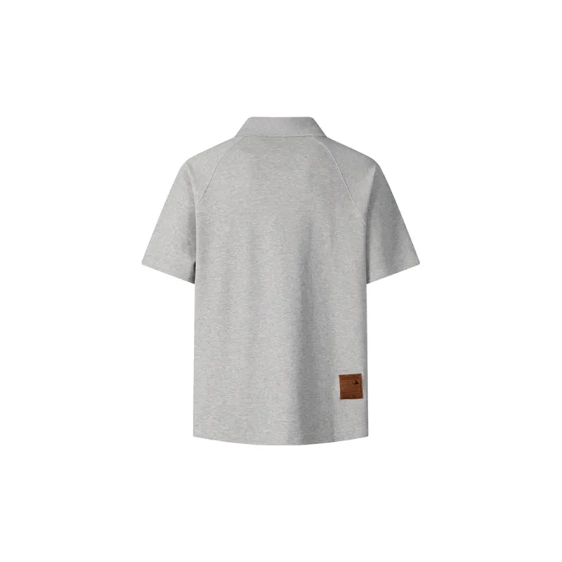 GTRG Polo Shirt Unisex Heather Gray-1