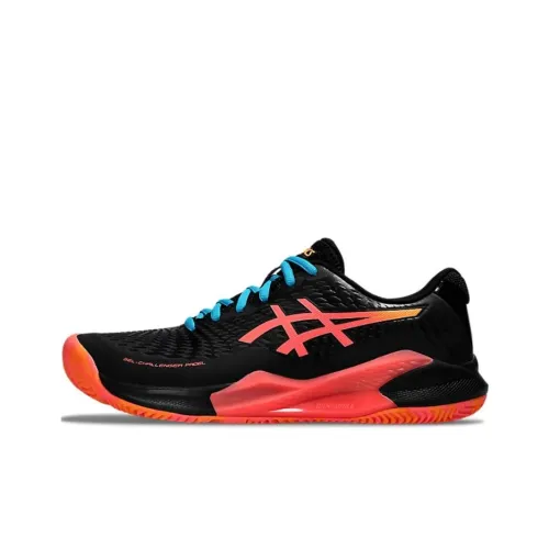 Asics Gel-Challenger 14 Running Shoes Men Low-Top Black/Bright Coral