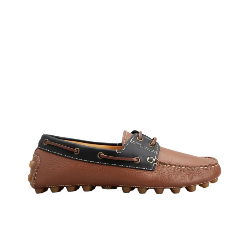 TOD'S Gommino Beanie Shoes Men's Brown-1