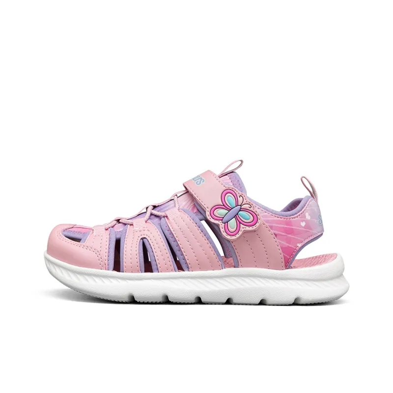 Skechers Kids Slip Resistant, Abrasion Resistant, Breathable Children's Sandals Pink Teenagers-0