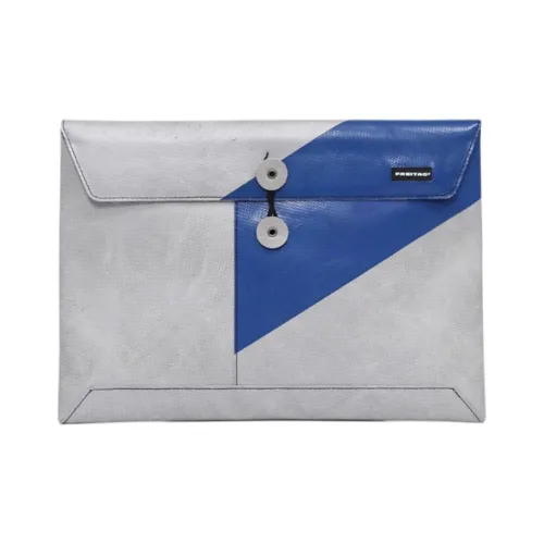 FREITAG Storage Bags Gray With Blue Accents