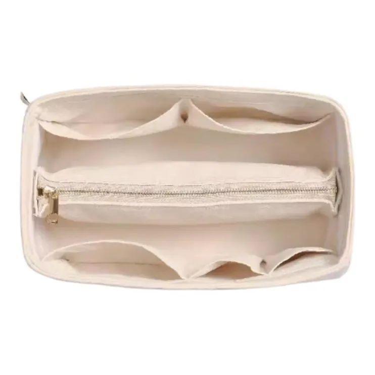 BagINBAG Ice Flower Fleece Fabric Bag Accessory Bag Insert Women's-5