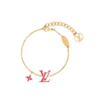LOUIS VUITTON Enamel Bracelets Women's Fuchsia