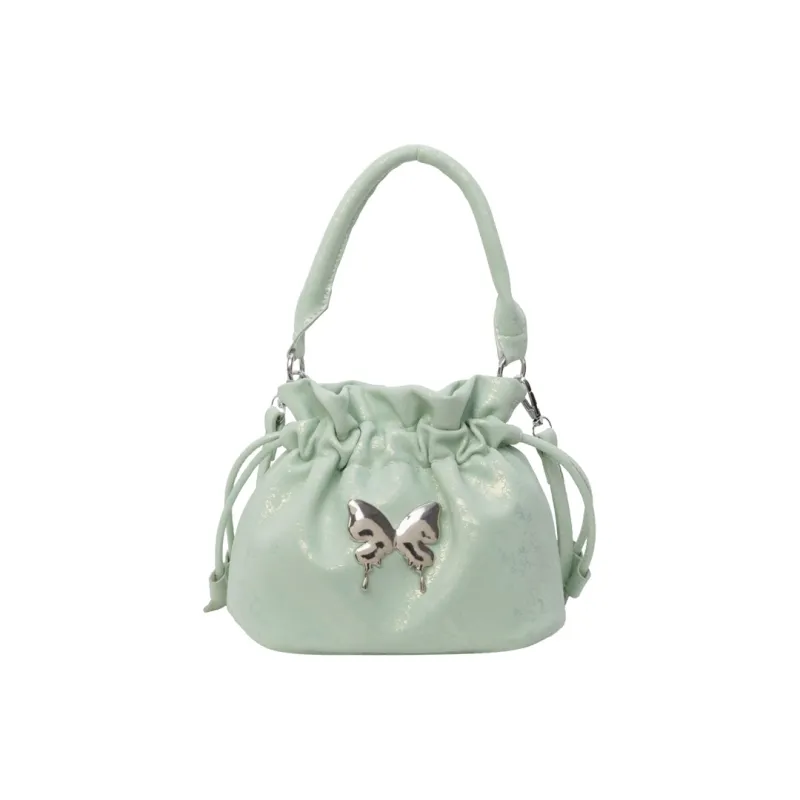 BALANG PU Shoulder Bag Regular Women's Black/Pink/White/Blue/Green-20