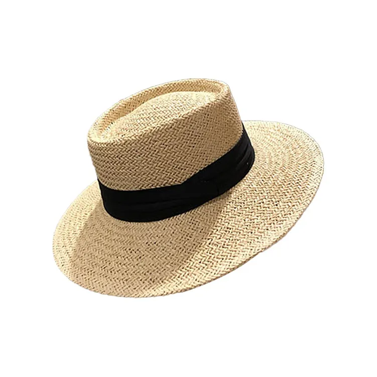 Yi Bu Kang Raffia Top Hats Unisex-10