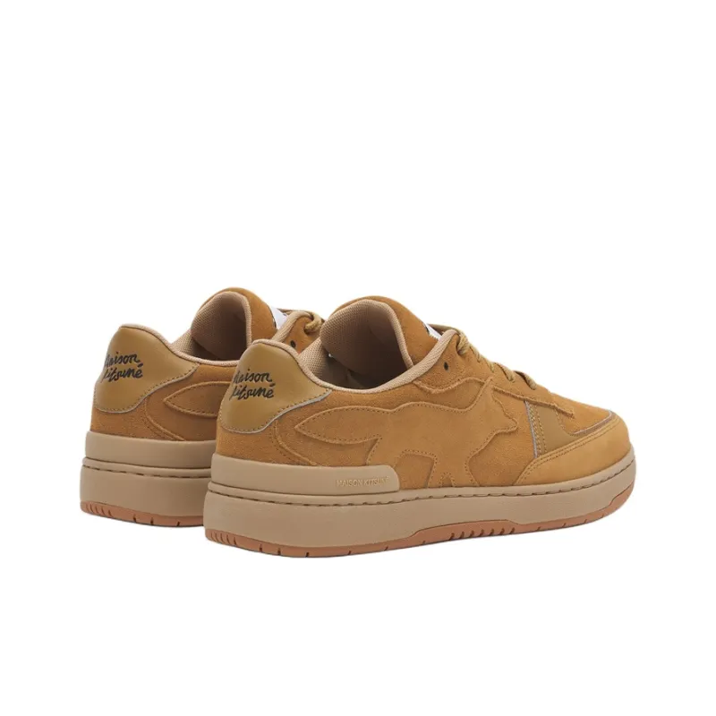 Maison Kitsune Chiru Low Top Skateboard Shoes Men's Brown-3