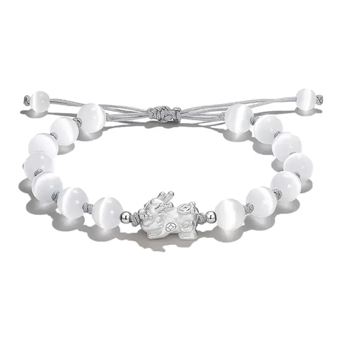 JUICY GRAPE Colored Glaze Jade Bracelets Unisex-0