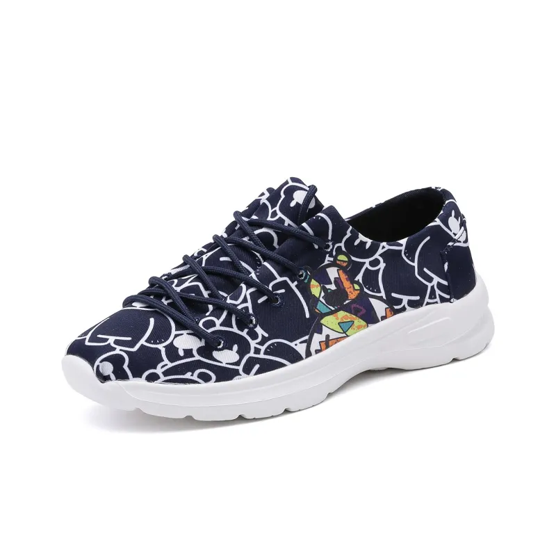 TT&MM Casual Shoes Women's Low Top Dark Blue-1