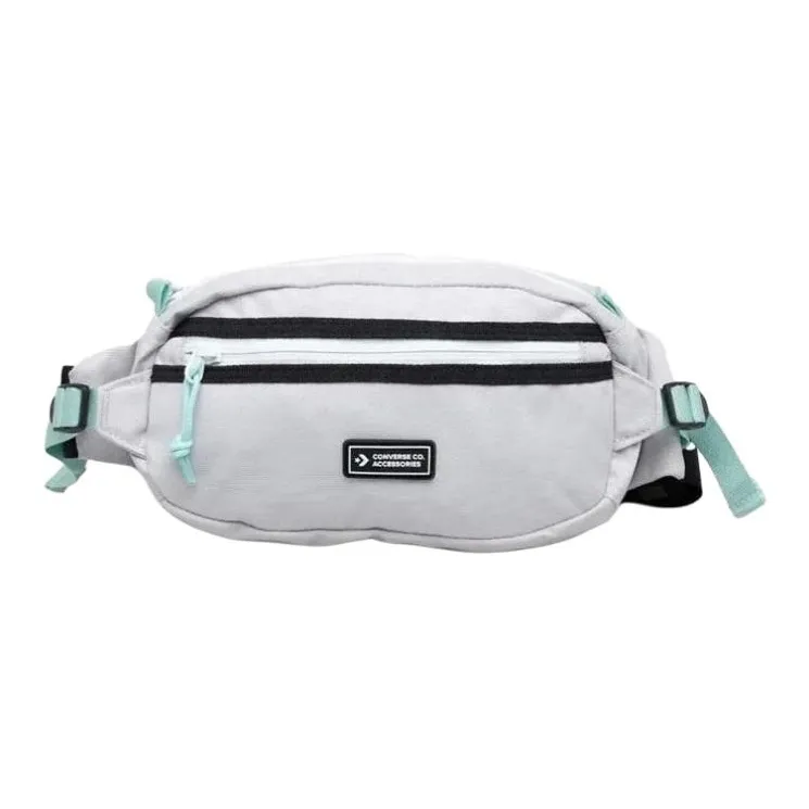 Converse Polyester Shoulder Bag Crossbody Bag Fanny Pack Regular Unisex Silver-1