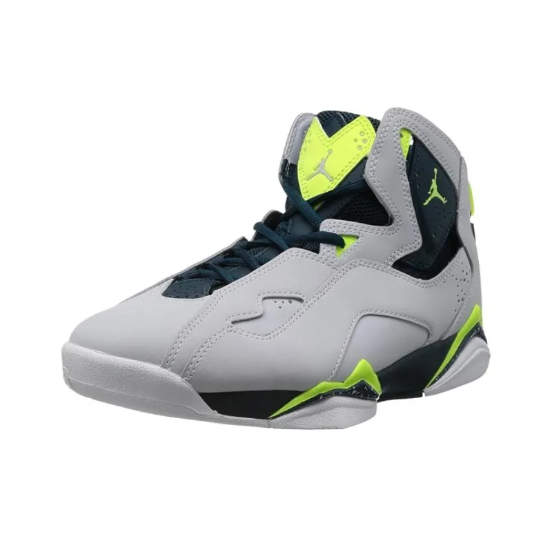 Air Jordan True Flight 'Pure Platinum Volt'-2