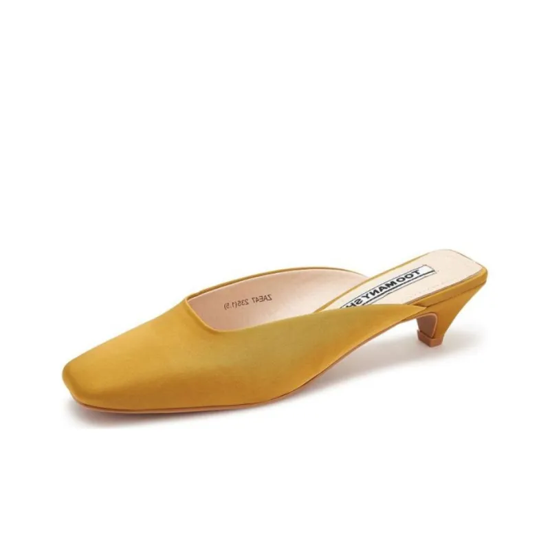 TOOMANYSHOES Closed Toe Slippers Women's-4