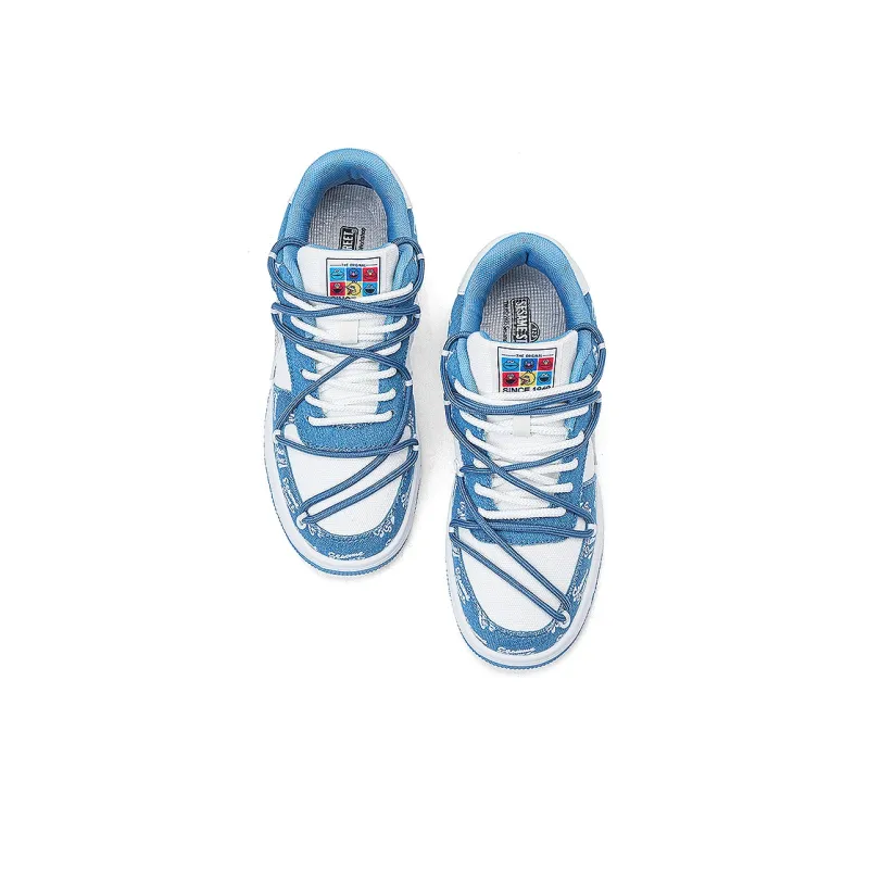SESAME STREET Slip Resistant, Abrasion Resistant, Breathable Low Top Skateboard Shoes Unisex-32