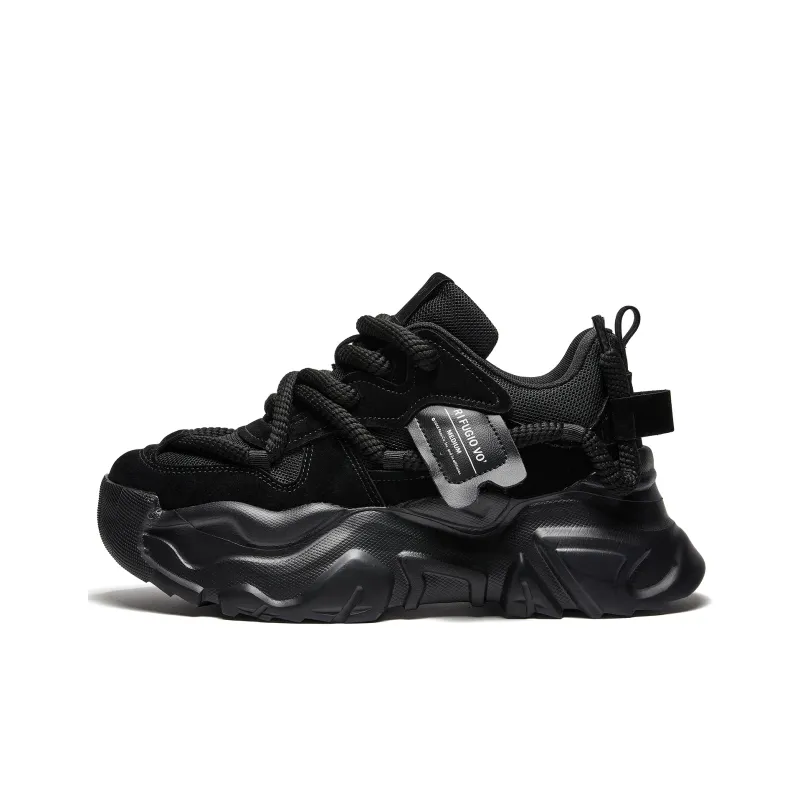 RIFUGIO VO' Shock Absorbers With Slip Resistant And Abrasion Resistant Properties Low Top Chunky Sneakers Unisex-18