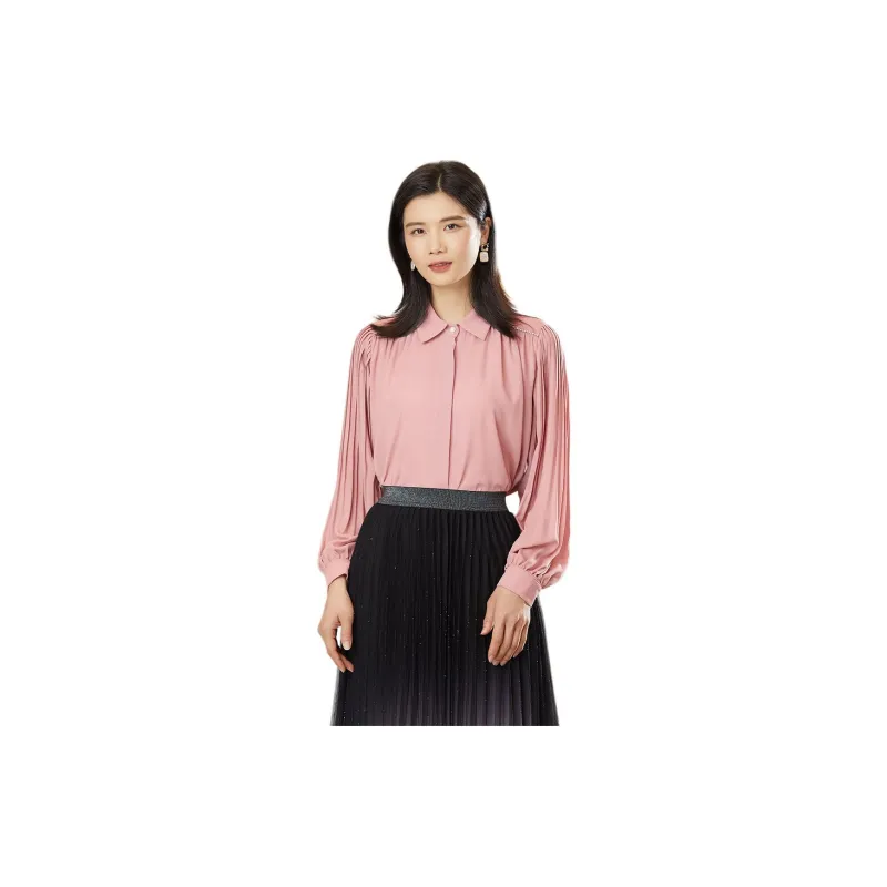 BBLLUUEE Shirt Women's Princess Diana Pink-1