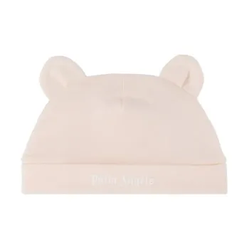 PALM ANGELS Organic Cotton Beanies Kids' Pink