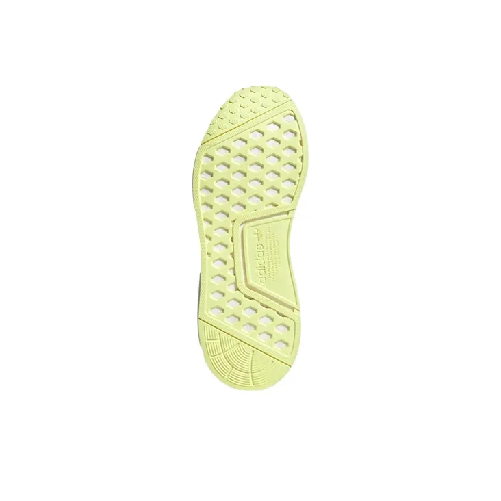 Adidas Nmd R1 Wonder White Pulse Yellow Pink Women's-5