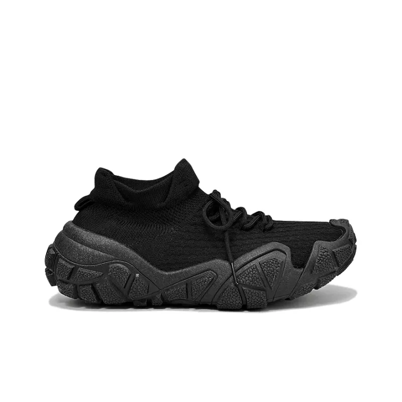 OUBT Anti-Slip Wear-Resistant Breathable Lightweight Mid-Top Running Shoes Unisex-7