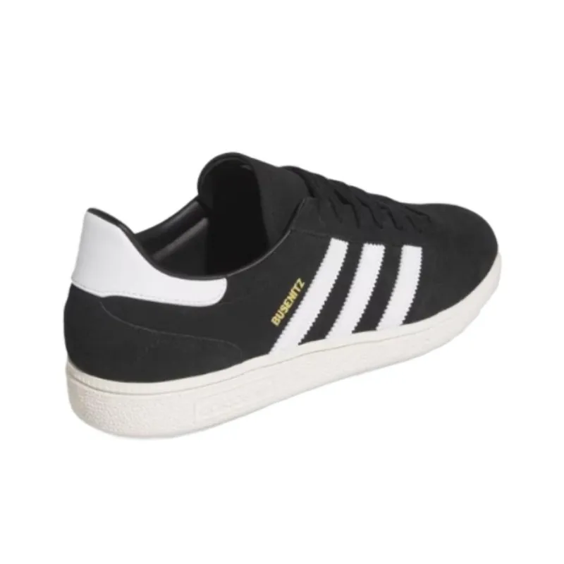 Adidas Originals BUSENITZ VINTAGE Anti-Slip Wear-Resistant Low-Top Skateboard Shoes Unisex Black White-4