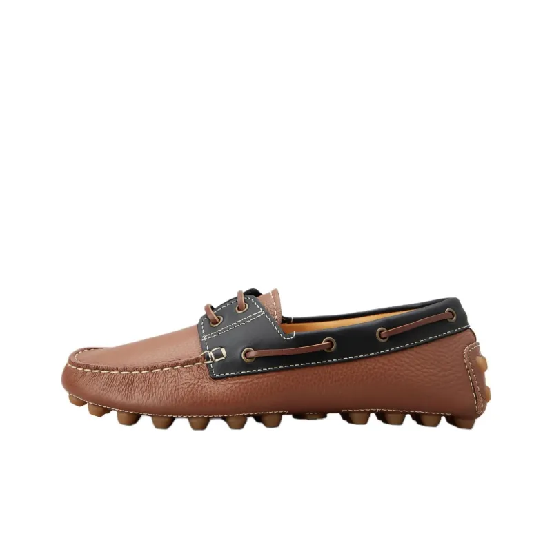 TOD'S Gommino Beanie Shoes Men's Brown-0