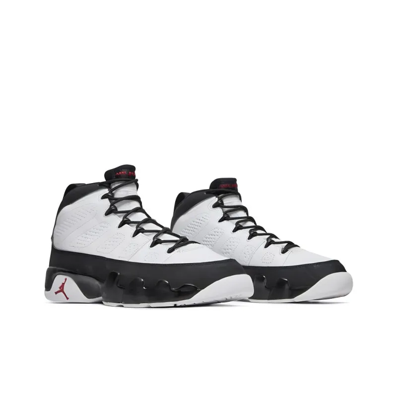 Jordan 9 Retro White Black Red 2002-2