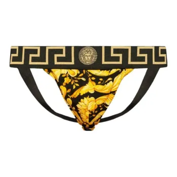 VERSACE Barocco Printed Jockstrap