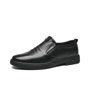 KAISER Dress Shoes Men Low Top Black