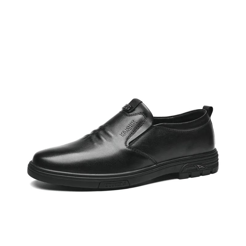 KAISER Dress Shoes Men Low Top Black-0