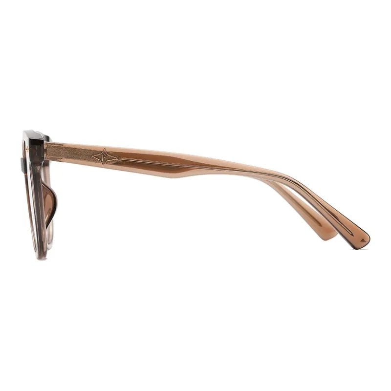Prsr Plate Frame Round Sunglasses Unisex-8