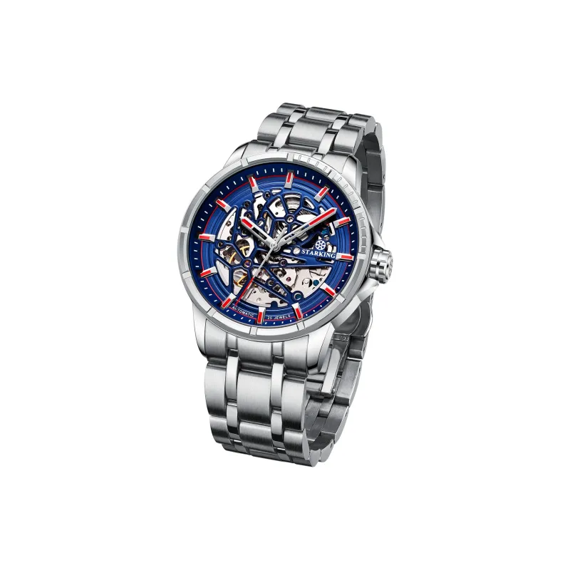 STARKING Automatic Mechanical Movement Watch Men's Watches Blue Dial-1