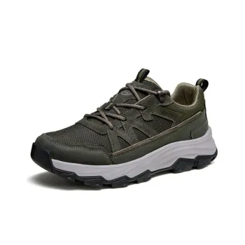 CAMEL Anti Slip Wear Resistant Low Top Trekking Shoes Men's Green