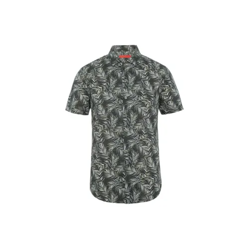 Roberta Di Camerino Shirts Men Dark Green