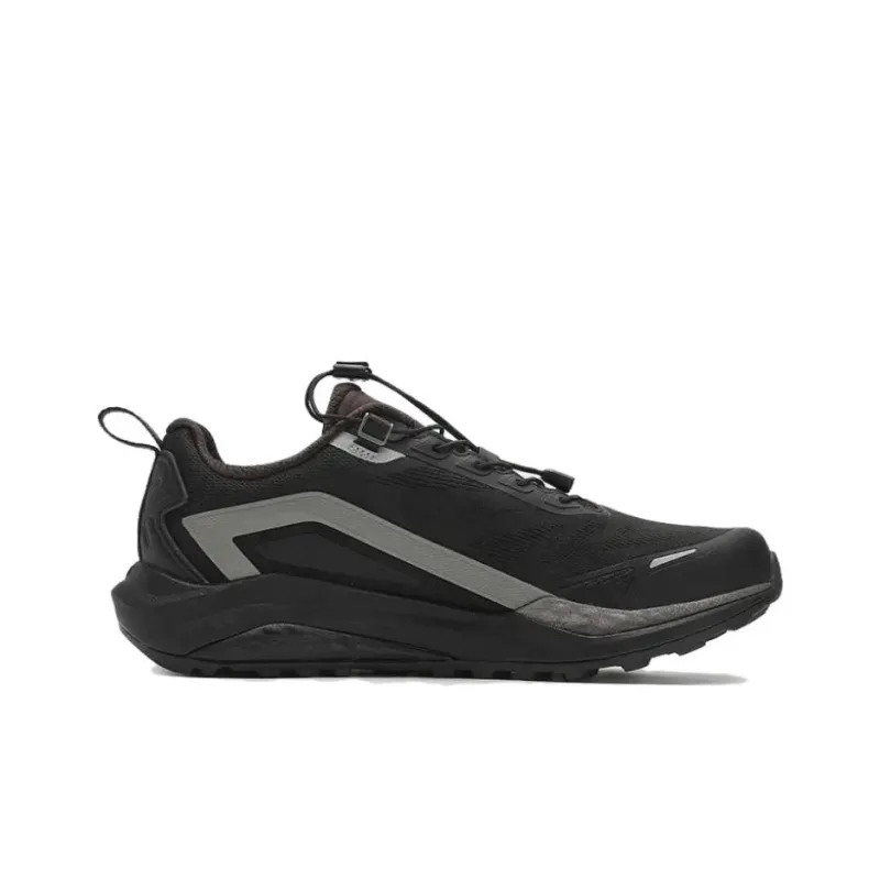 FILA SPD LYNX 2 Abrasion Resistant Breathable Low Top Trail Running Shoes Men's Black Gray-1