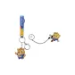 3D Keychain-Sliding Knee Style+Chain Badge