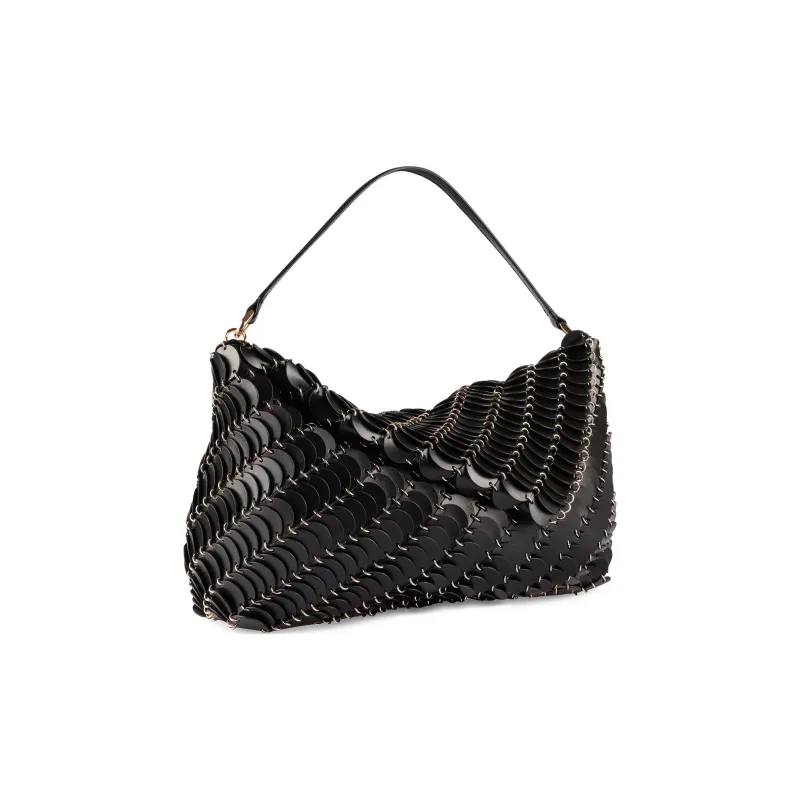 Paco Rabanne Chainmail Embellished Shoulder Bag-1