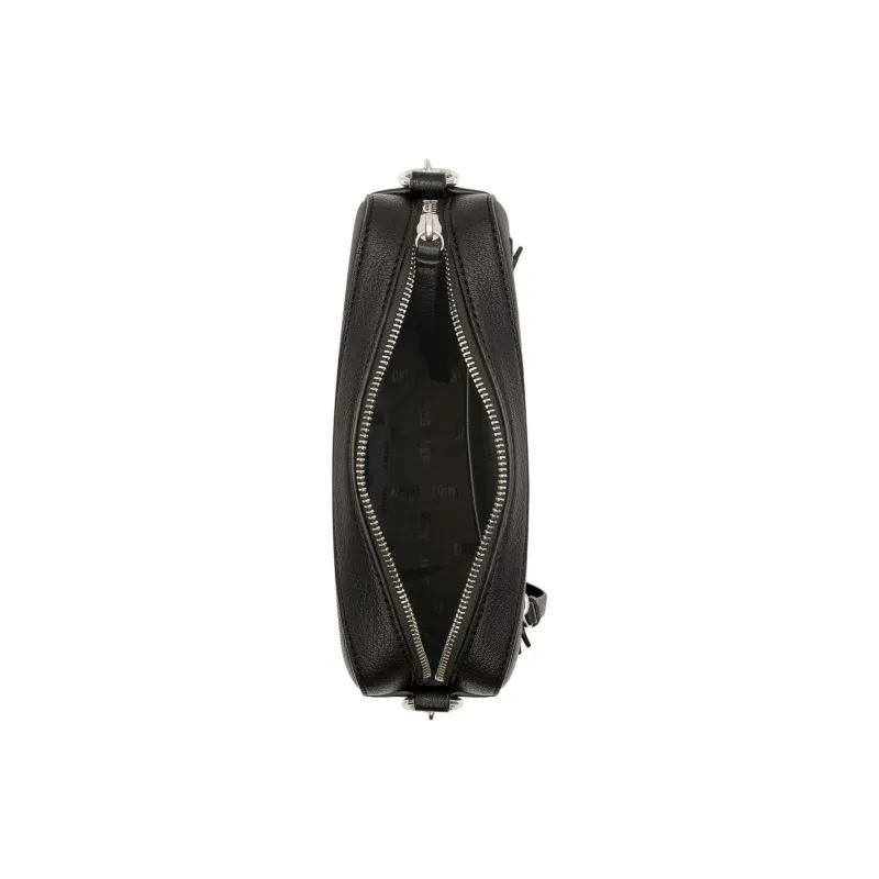 DKNY Leather Camera Bag Handbag Shoulder Bag Women's Black-1