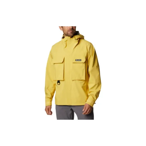 Columbia Jackets Men Gold