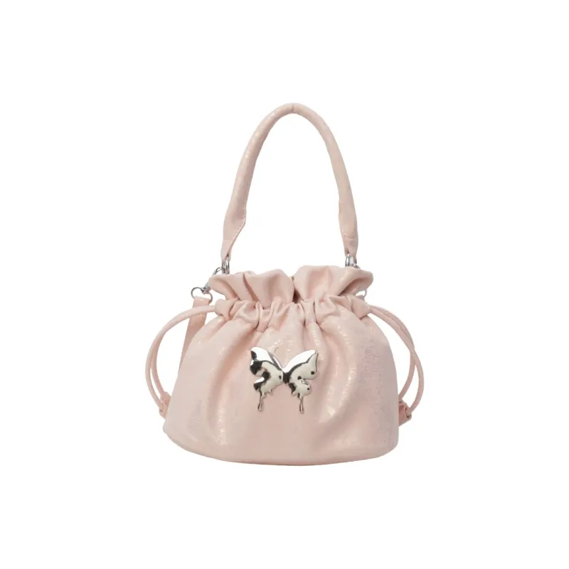 BALANG PU Shoulder Bag Regular Women's Black/Pink/White/Blue/Green-15
