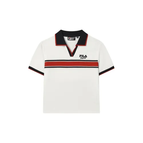 FILA Polo Shirts Women's White