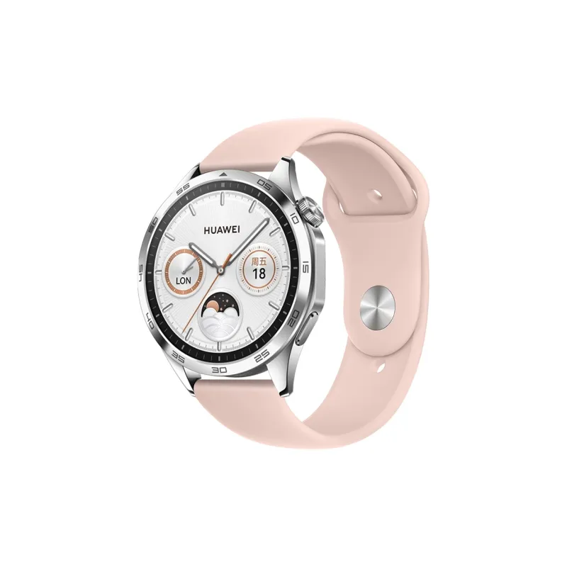 FZRT Huawei Compatibility Watch Band Fruit Same Style Solid Color Silicone Strap Silicone Material-2