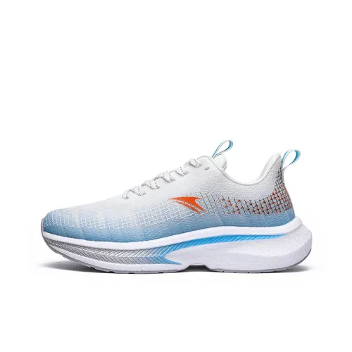 Kinglake Low Top Running Shoes Unisex White Peacock