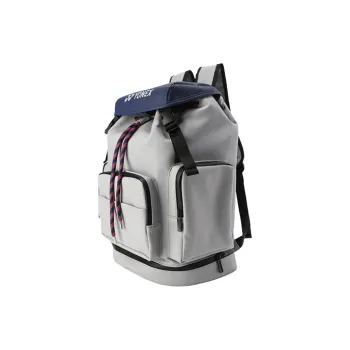 YONEX Fabric Artificial Leather Backpack Unisex Brown/Gray