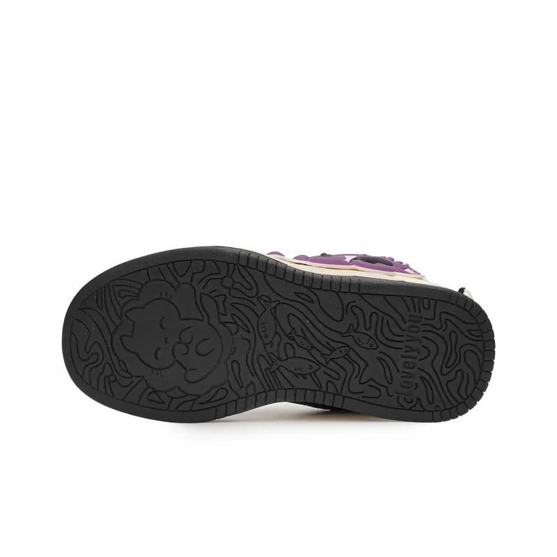 OHJC Slip-Resistant Cushioning Abrasion-Resistant Low-Top Skateboard Shoes Women's-9
