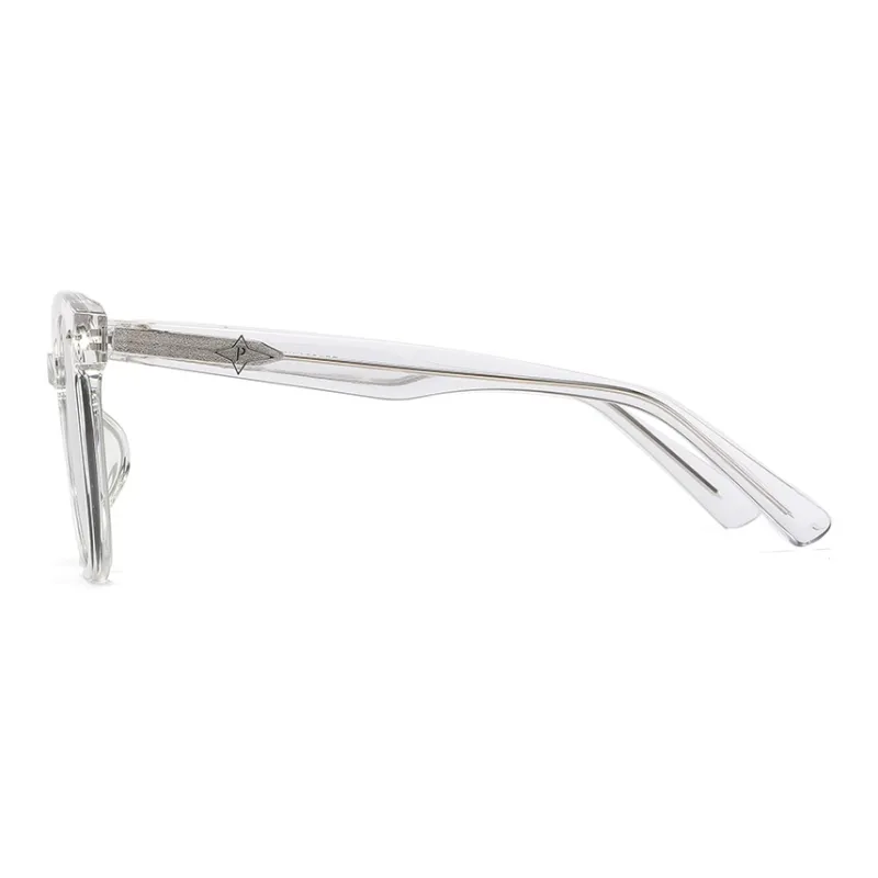 Prsr Plate Frame Round Sunglasses Unisex-2