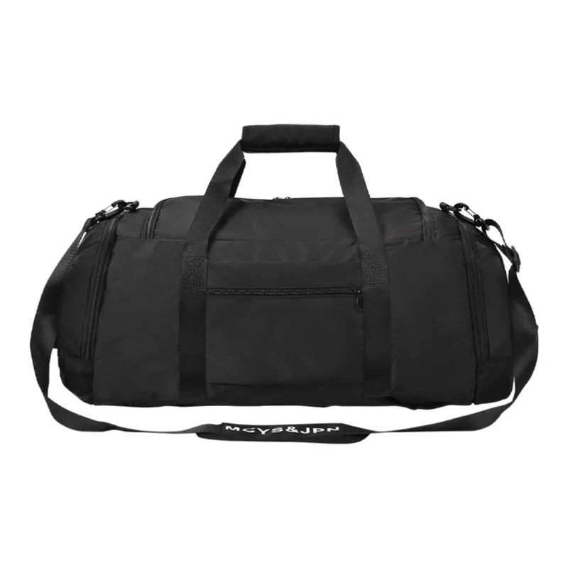 Yohji Kimura Oxford Luggage Bag Travel Bag Backpack Unisex Black-5